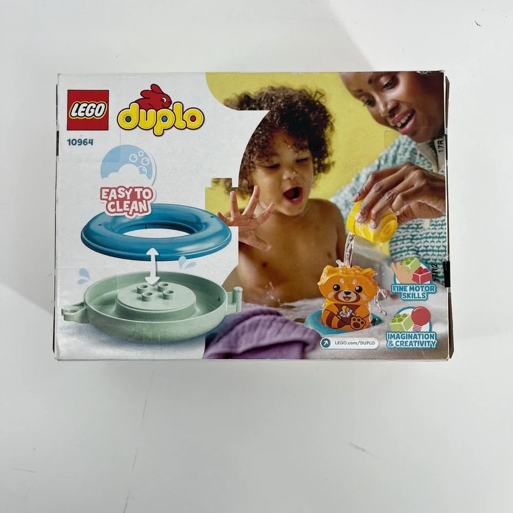 LEGO Duplo Bath Time Fun Floating Red Panda 10964 Building Toy NEW